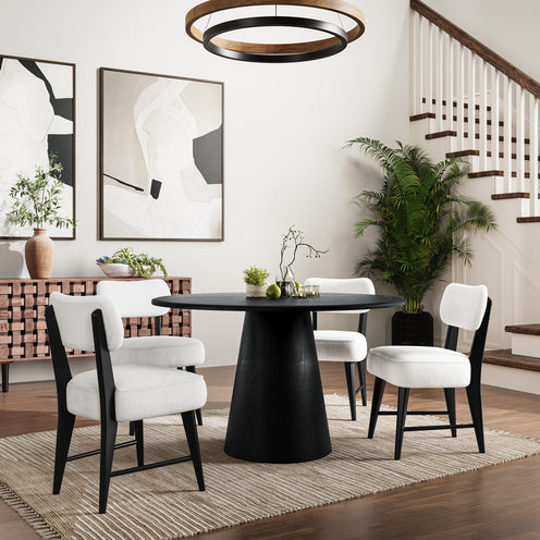 Wes Black Dining Chair